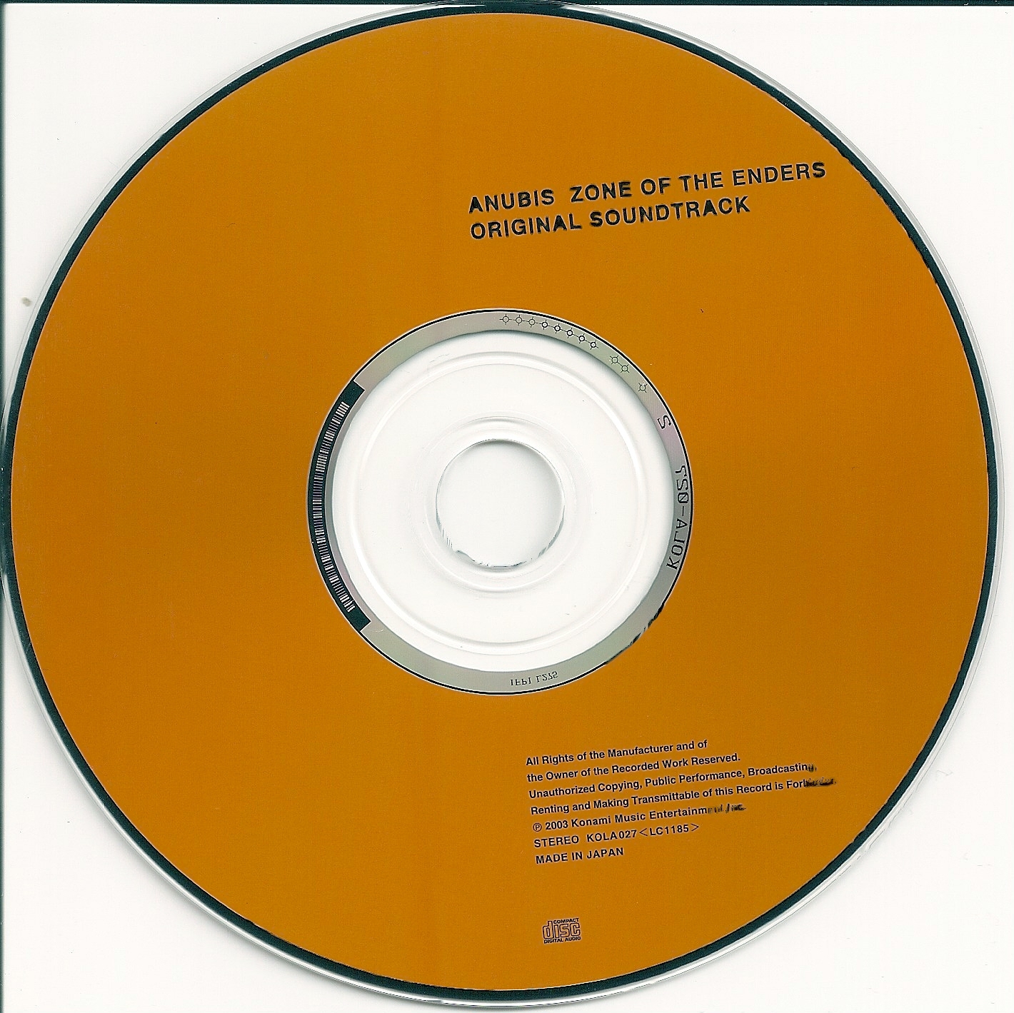 ANUBIS ZONE OF THE ENDERS ORIGINAL SOUNDTRACK (2003) MP3